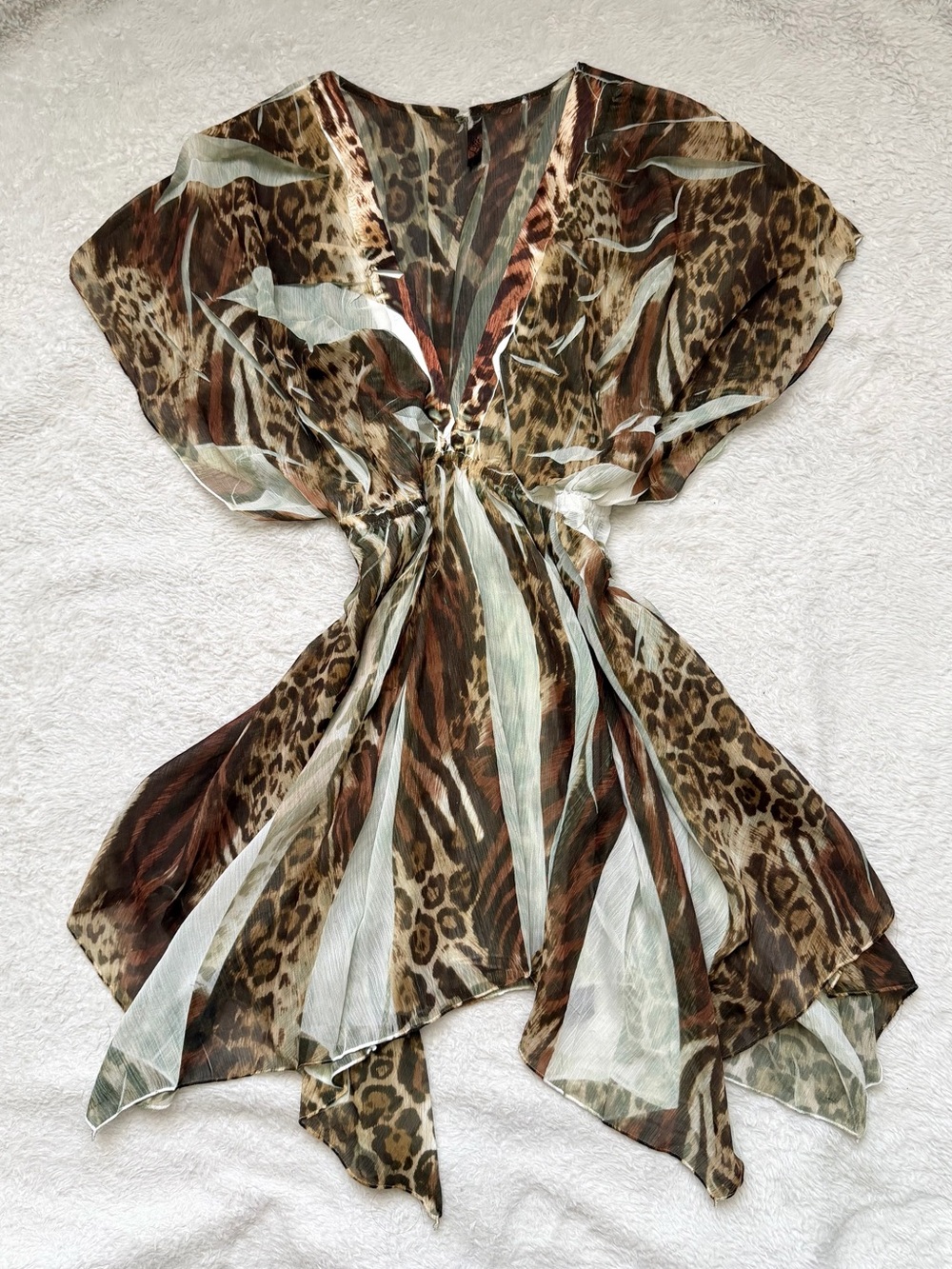 Stunning Vintage Lette moth fairy boho babydoll top